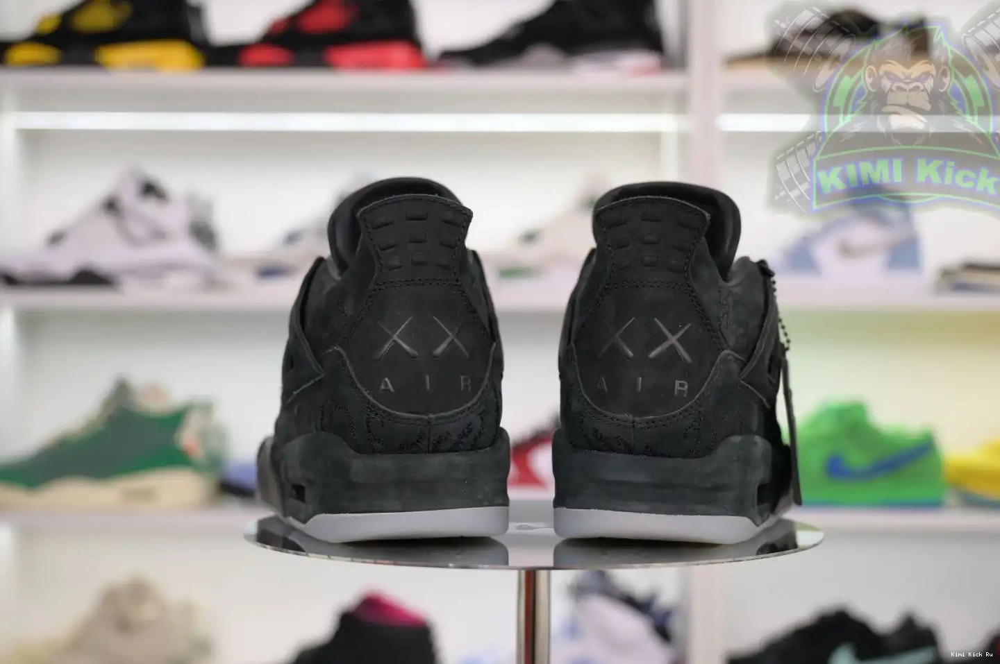 kaws Jordan Jordan black 4 Kimikick Air 0820